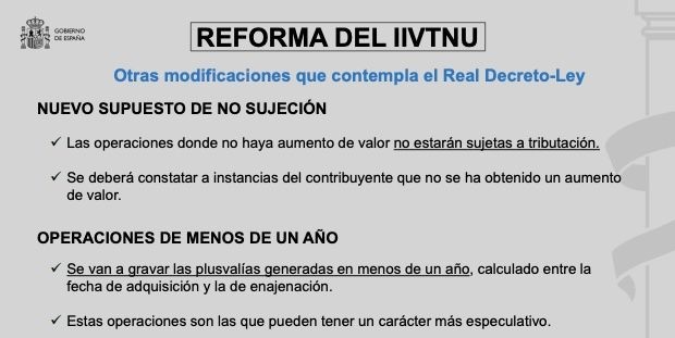 Las claves del nuevo Impuesto sobre el Incremento de Valor de los Terrenos de Naturaleza Urbana (plusvalía municipal) 2 Imagen 2 4