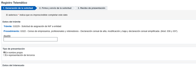 Procedimiento Excepcional para la Obtención de NIF por Entidades de Forma no Presencial durante el Estado de Alarma 3 Imagen 3